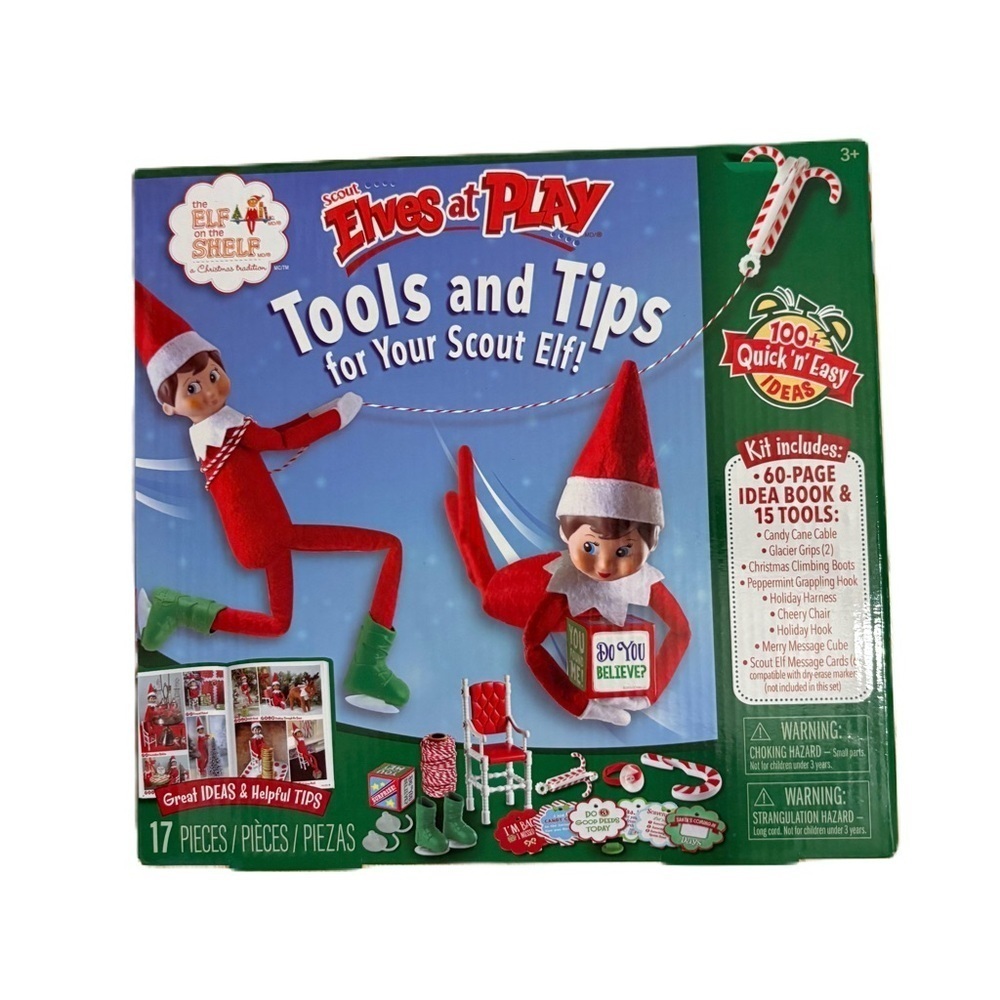 The Elf on The Shelf Activity Bundle: Scout Elves at Play Tools and Tips Kit NEW